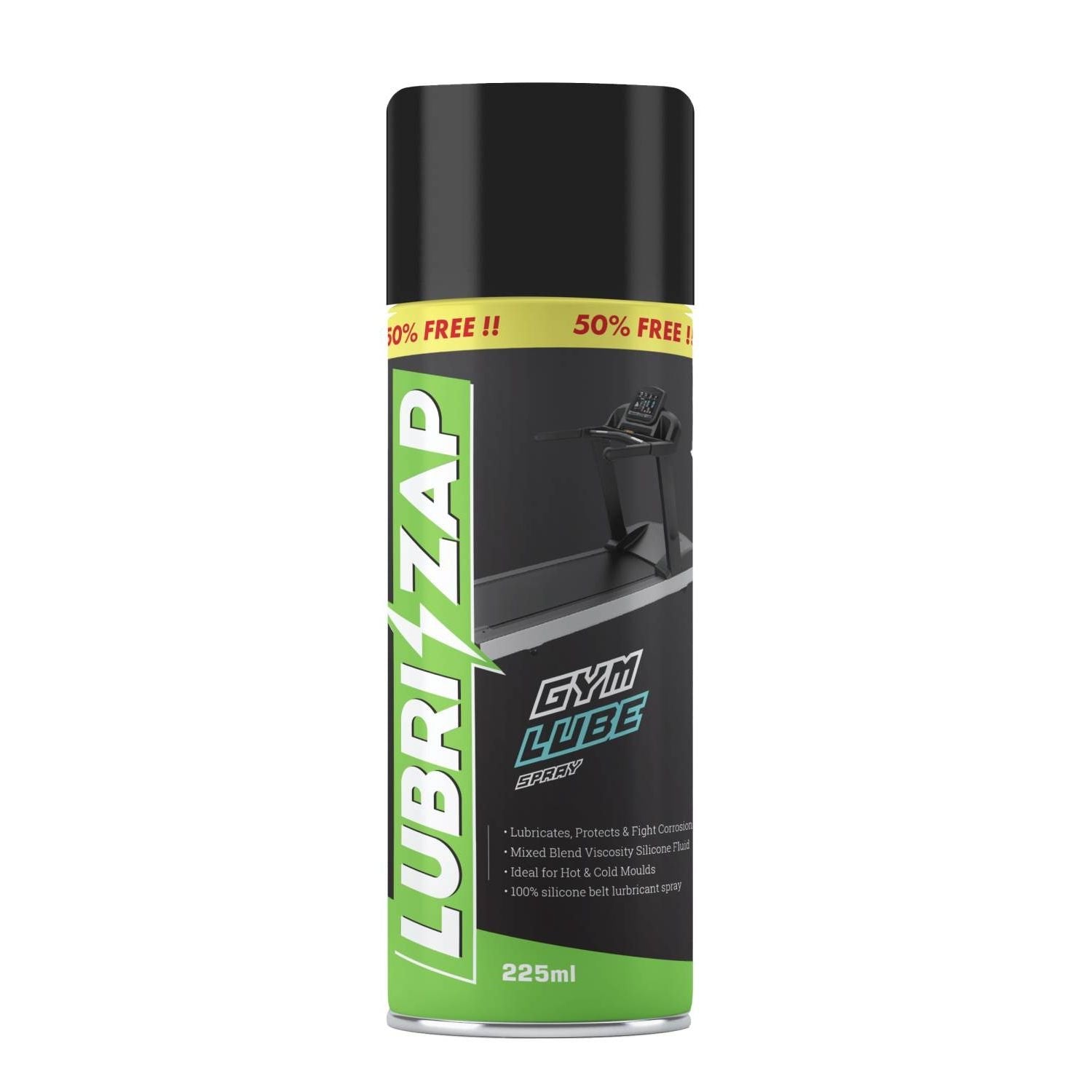Lubrizap Gym Equipment Lubricant Spray - 225ml