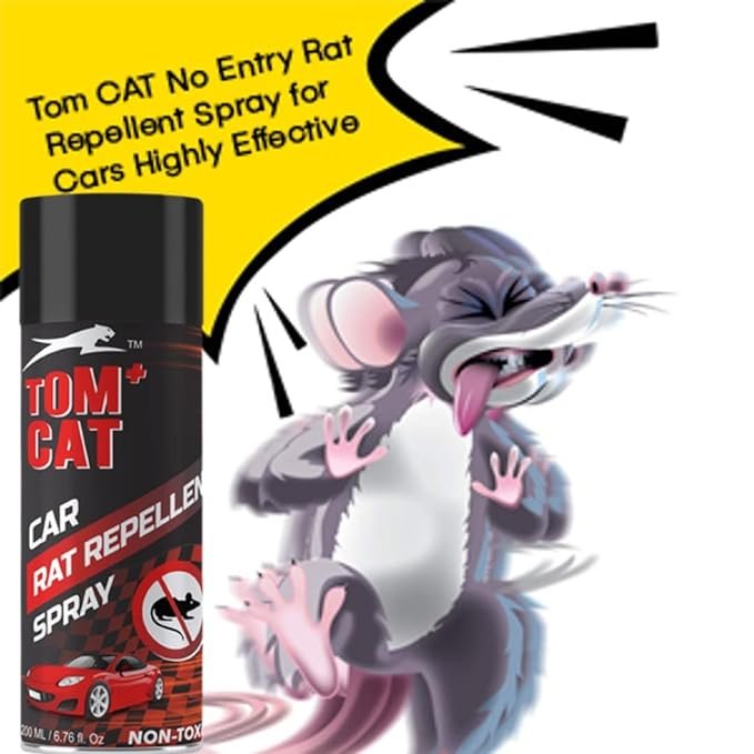 Rat Repellent Spray for Car, Truck & Bike(100 + 20 ML Extra)