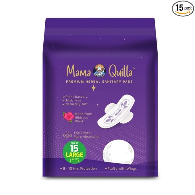 L Size - Mama Quilla Premium Sanitary Pads