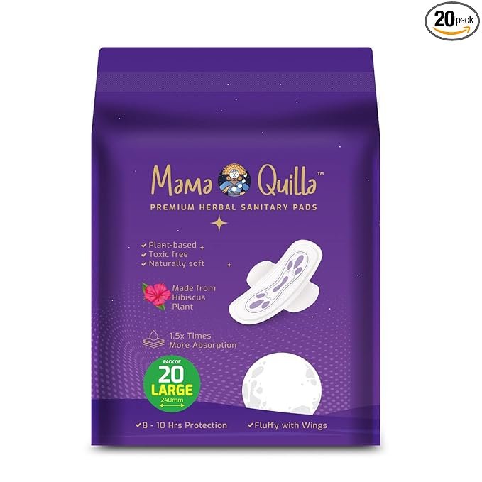 L Size - Mama Quilla Premium Sanitary Pads