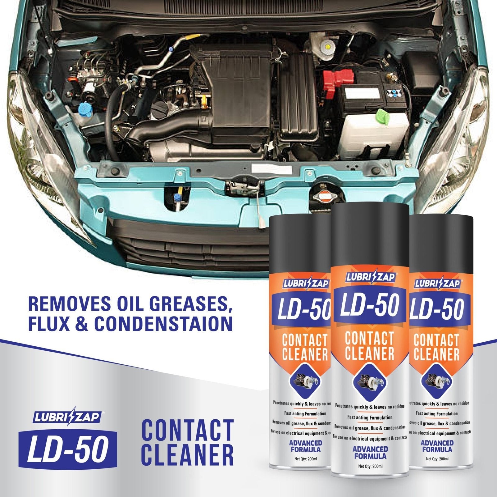 Lubrizap Contact Cleaner 200ml