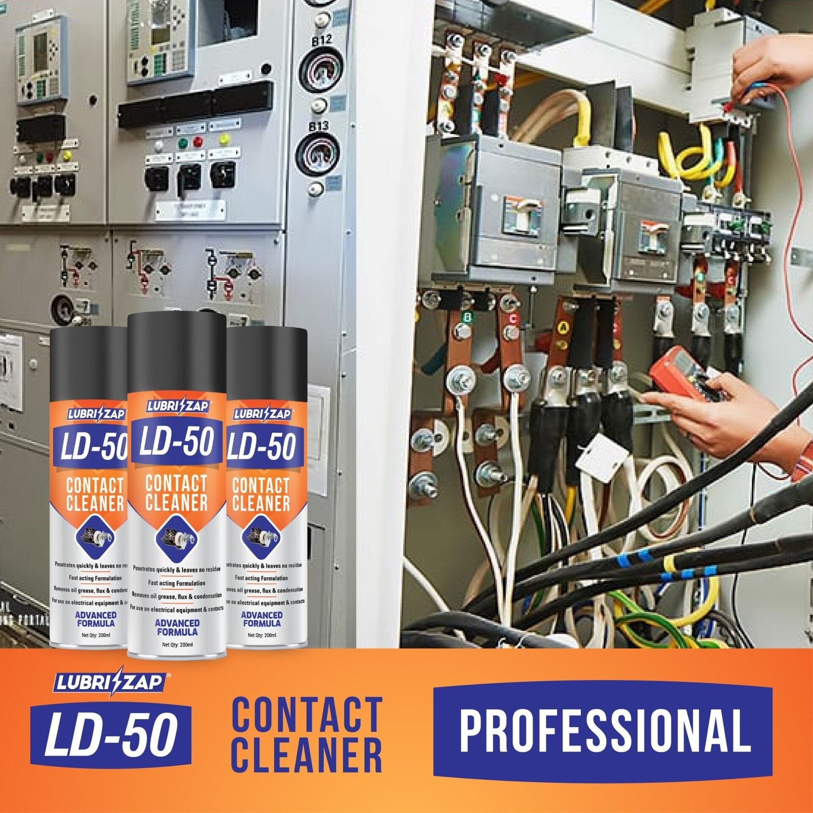 Lubrizap Contact Cleaner 200ml