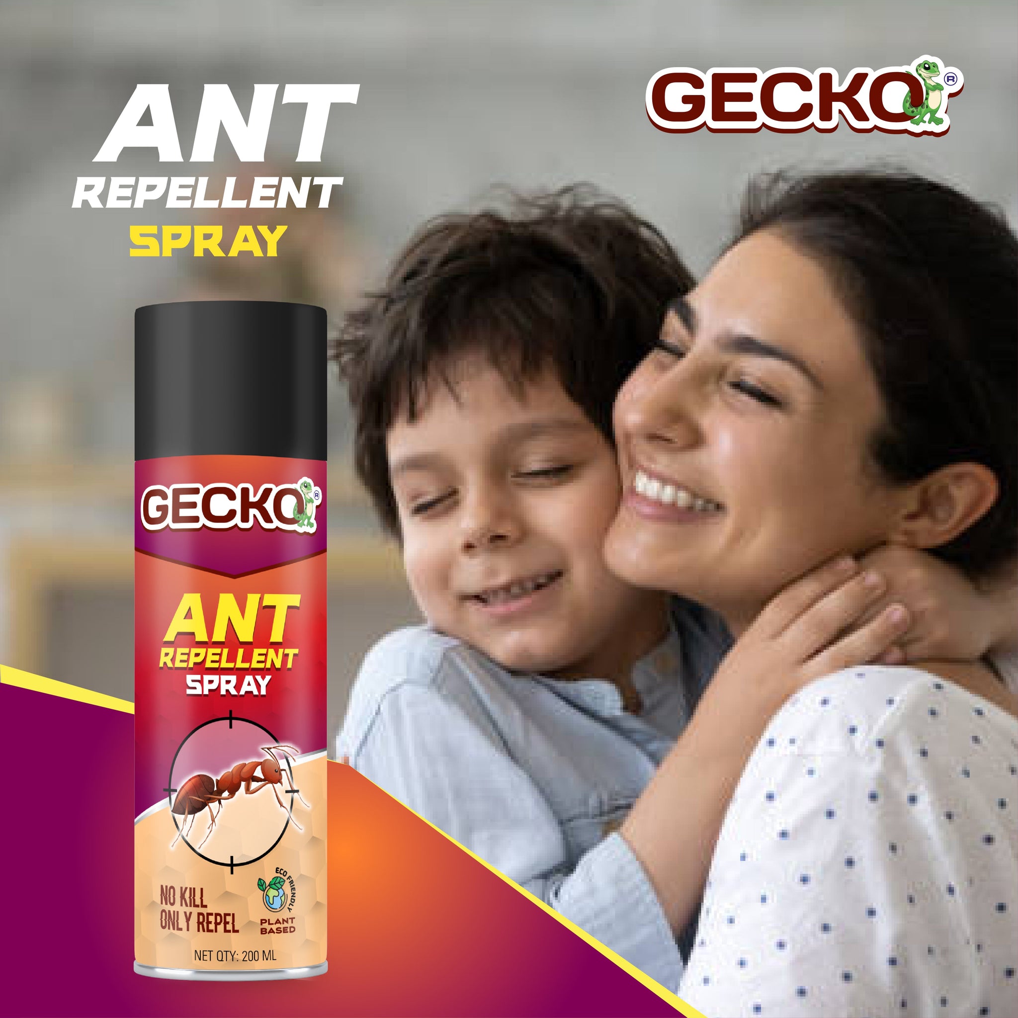 Gecko Ant Repellent Spray for Home