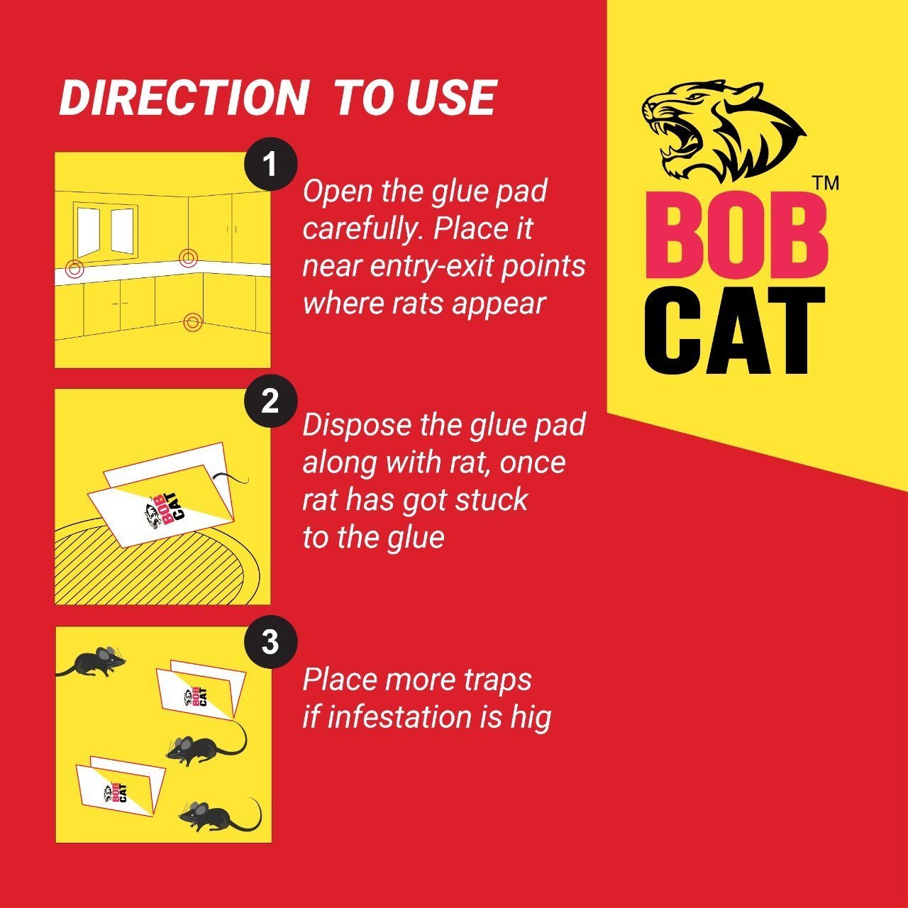 rat glue pad