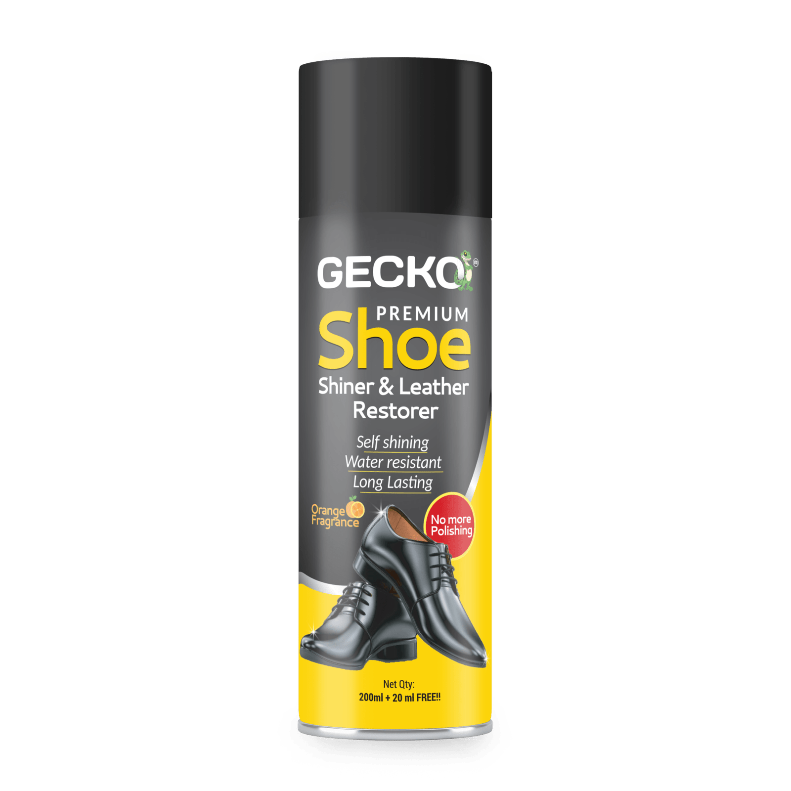 Gecko Premium Shoe Shiner & Leather Restorer