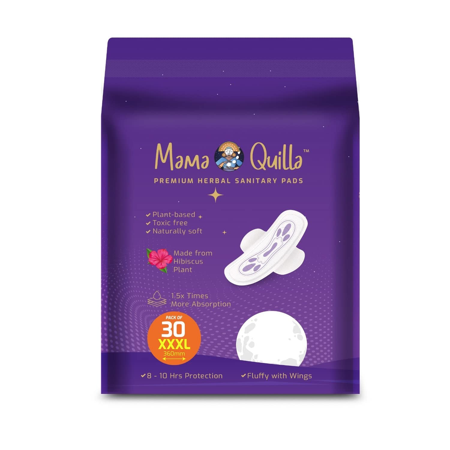 XXXL Size - Mama Quilla Premium Sanitary Pads