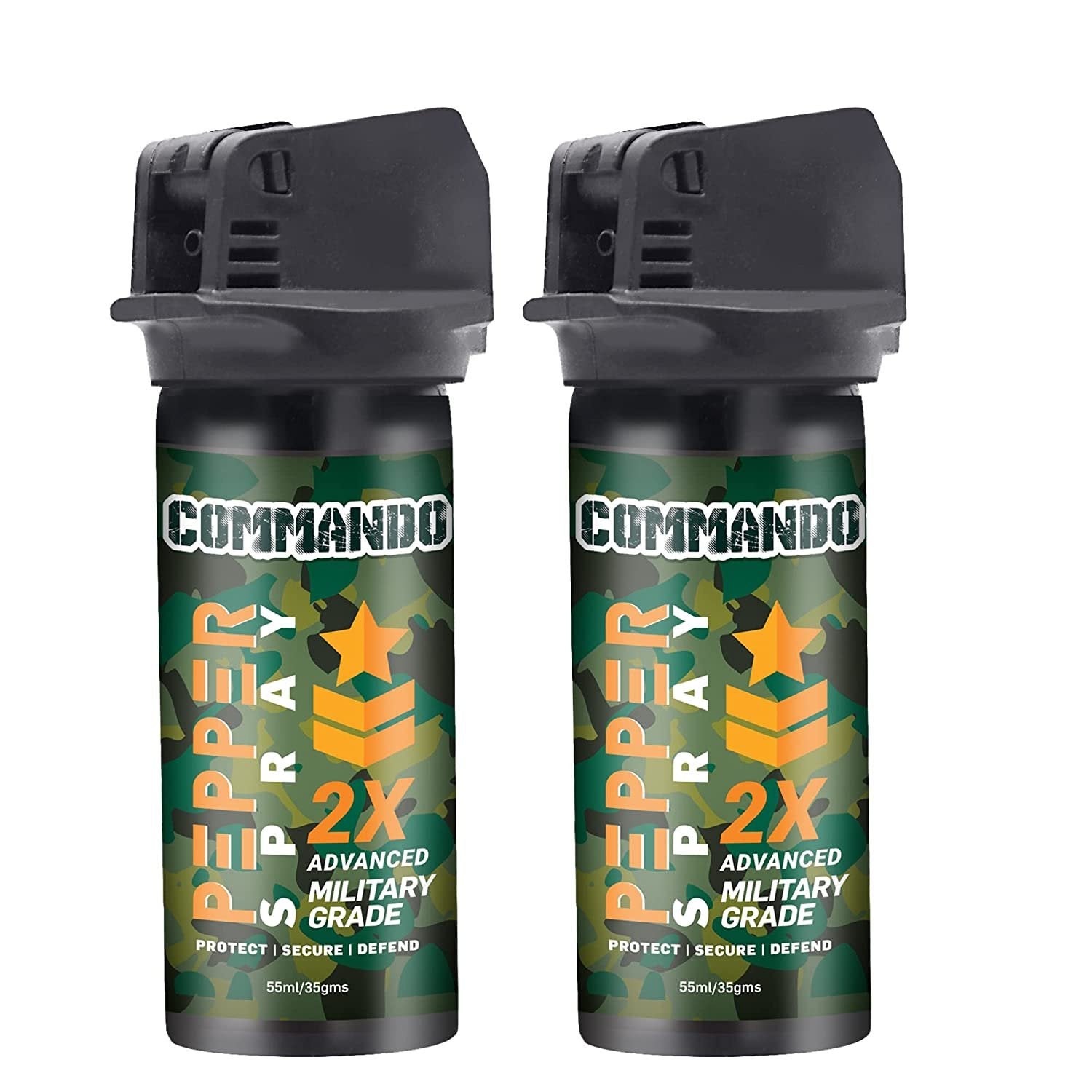 Commando 2X Strong  Flip Type Pepper Spray  - 55ml
