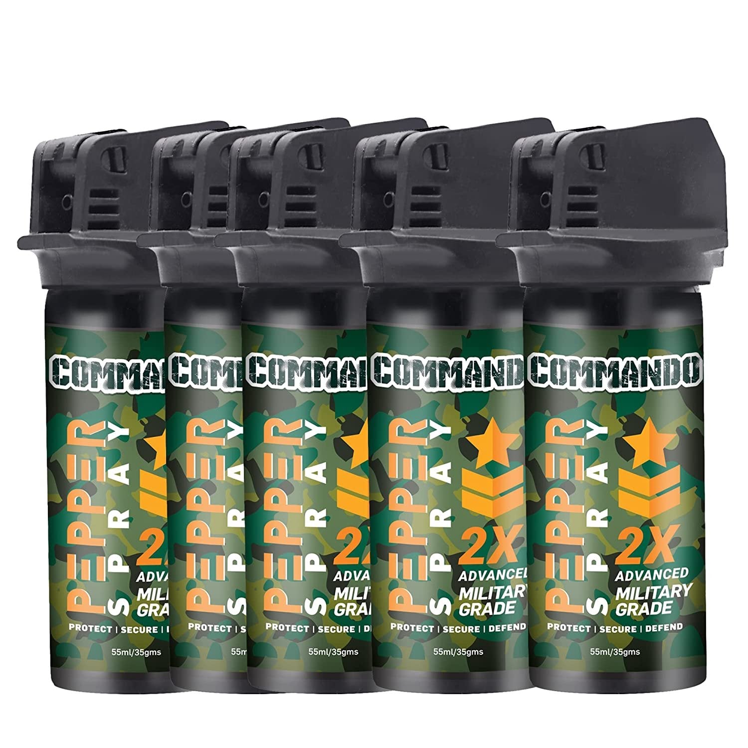 Commando 2X Strong  Flip Type Pepper Spray  - 55ml