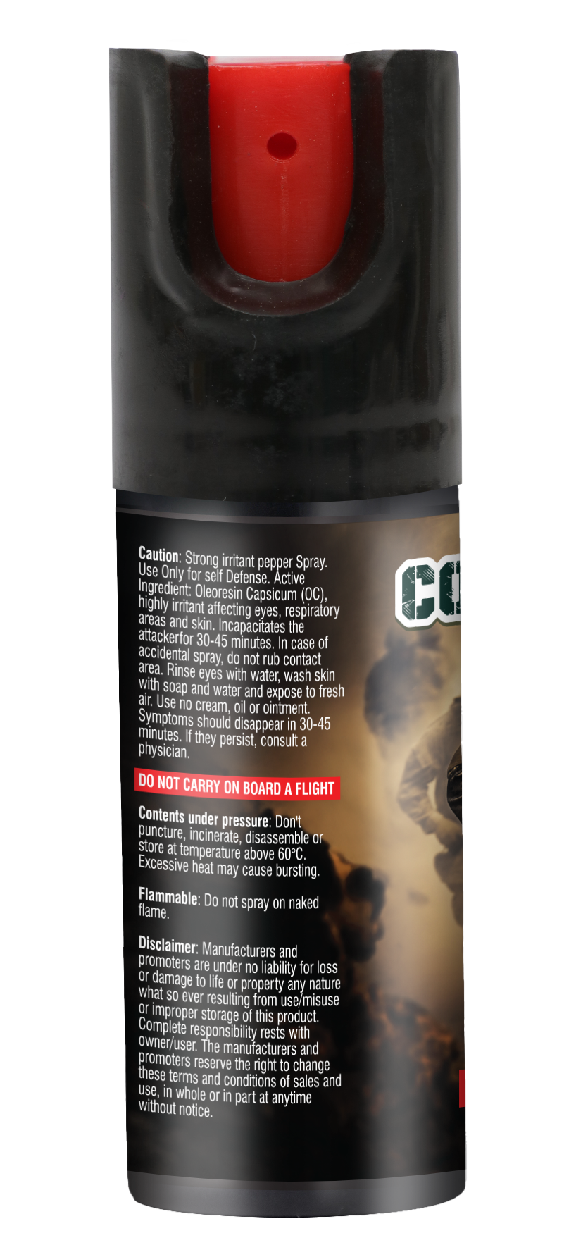 Commando Military Grade Pepper Spray – Self Defense Protection