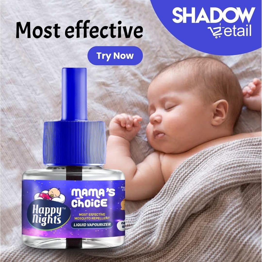 Happy Nights Lemon Eucalyptus Mosquito Repellent Refill, Mama’s Choice