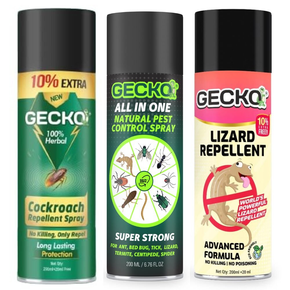 Gecko Pest Repellents - Combo Pack