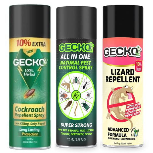 Gecko Pest Repellents - Combo Pack