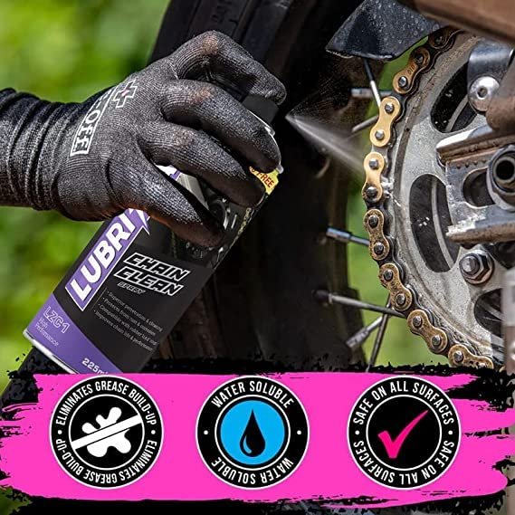 Lubrizap Bike Chain Cleaner Spray - 225ml