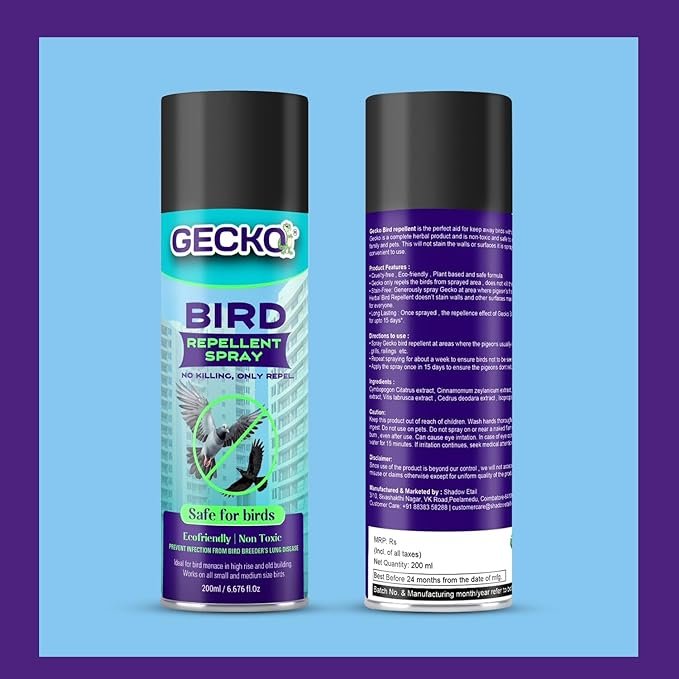 Bird Repellent Spray For Home & Office