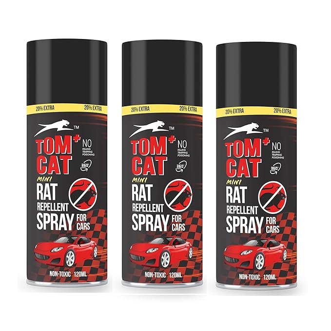 Rat Repellent Spray for Car, Truck & Bike(100 + 20 ML Extra)