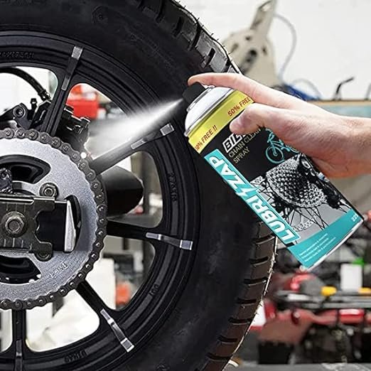 Lubrizap 225 ml Bicycle chain premium lube & 225 ml clean spray