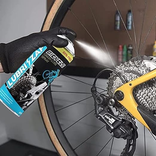 Lubrizap 225 ml Bicycle chain premium lube & 225 ml clean spray