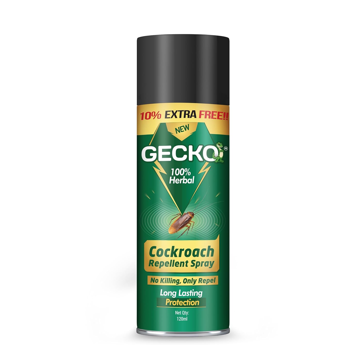 gecko Cockroach Repellent Spray for Home, Kitchen & Office 120ml