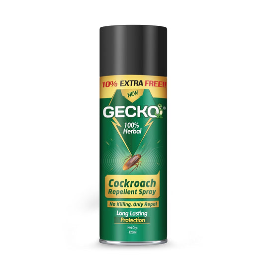 gecko Cockroach Repellent Spray for Home, Kitchen & Office 120ml