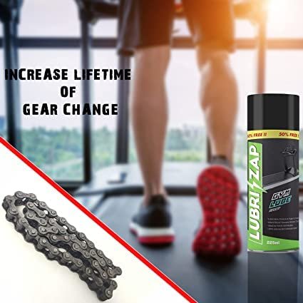 Lubrizap Gym Equipment Lubricant Spray - 225ml