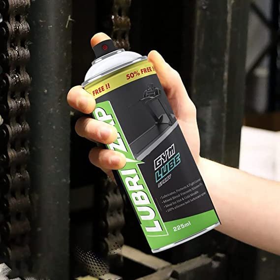 Lubrizap Gym Equipment Lubricant Spray - 225ml