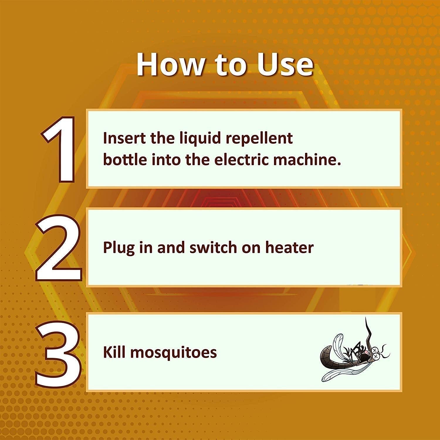 Happy Nights GOLD Tulsi and Herbal Oil Mosquito Liquid Repellent Refill (45ml)