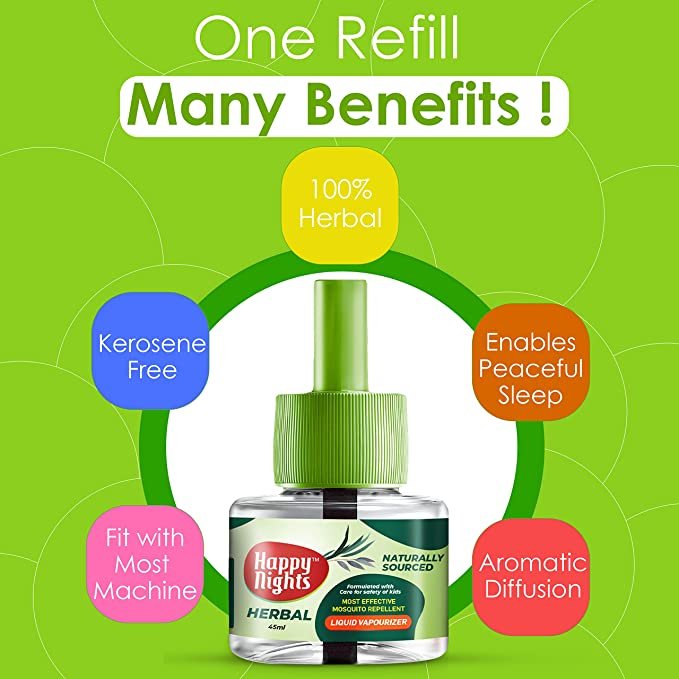 Mosquito Repellent | Mosquito Liquid Vaporizer(45ml) with Machine