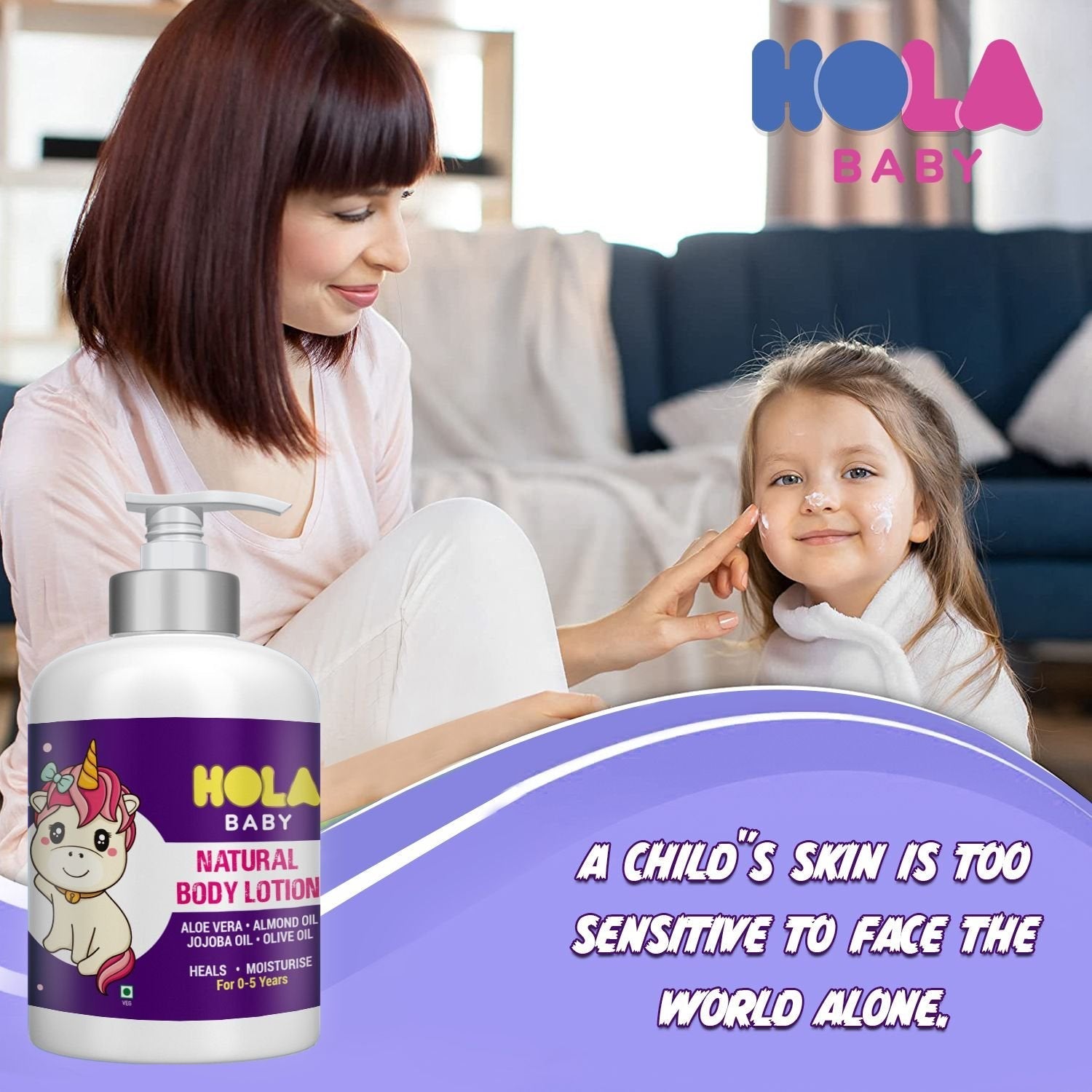 HOLA Baby Natural Moisturizing Body Lotion 250ML