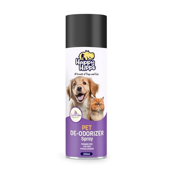 Happy Hippo Pet Waterless Bath Spray (Levender)