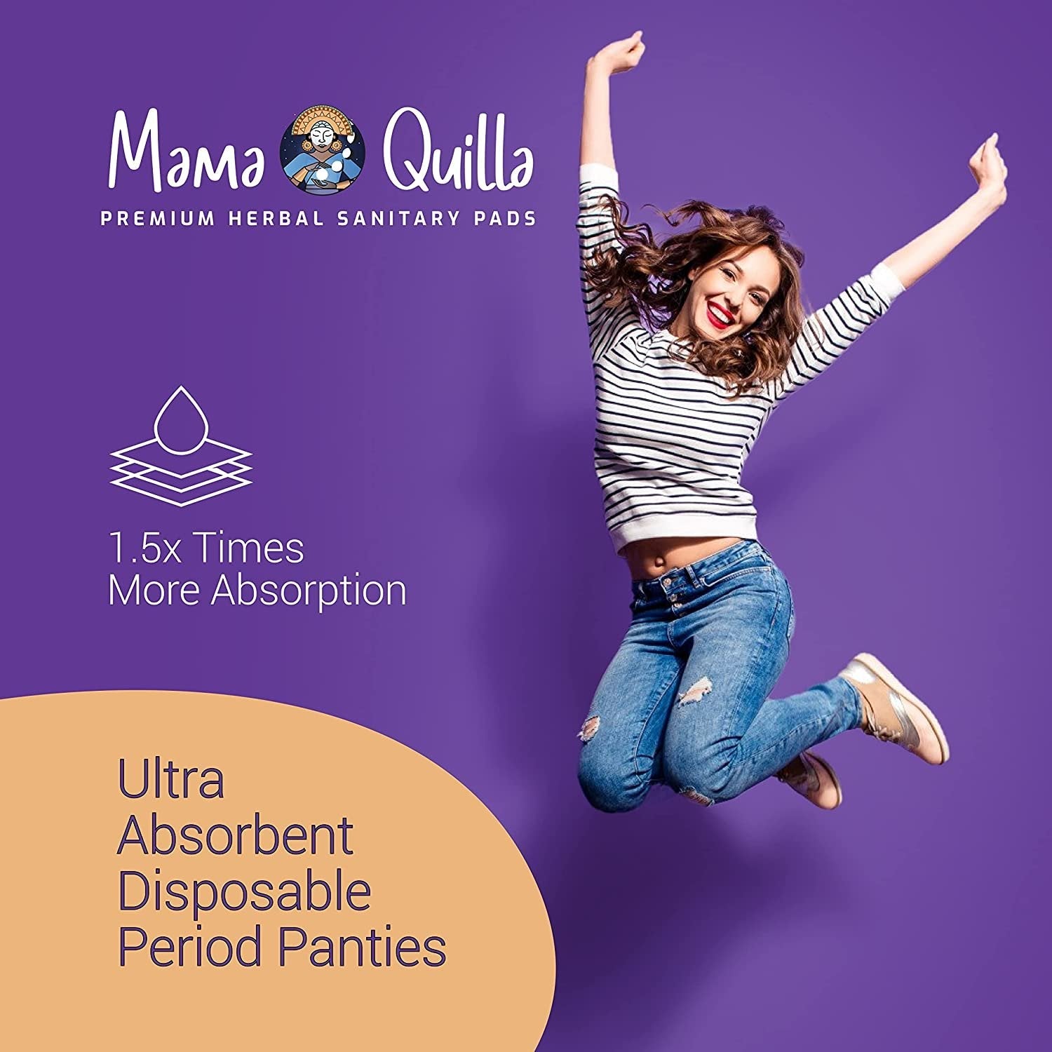 L Size - Mama Quilla Premium Sanitary Pads