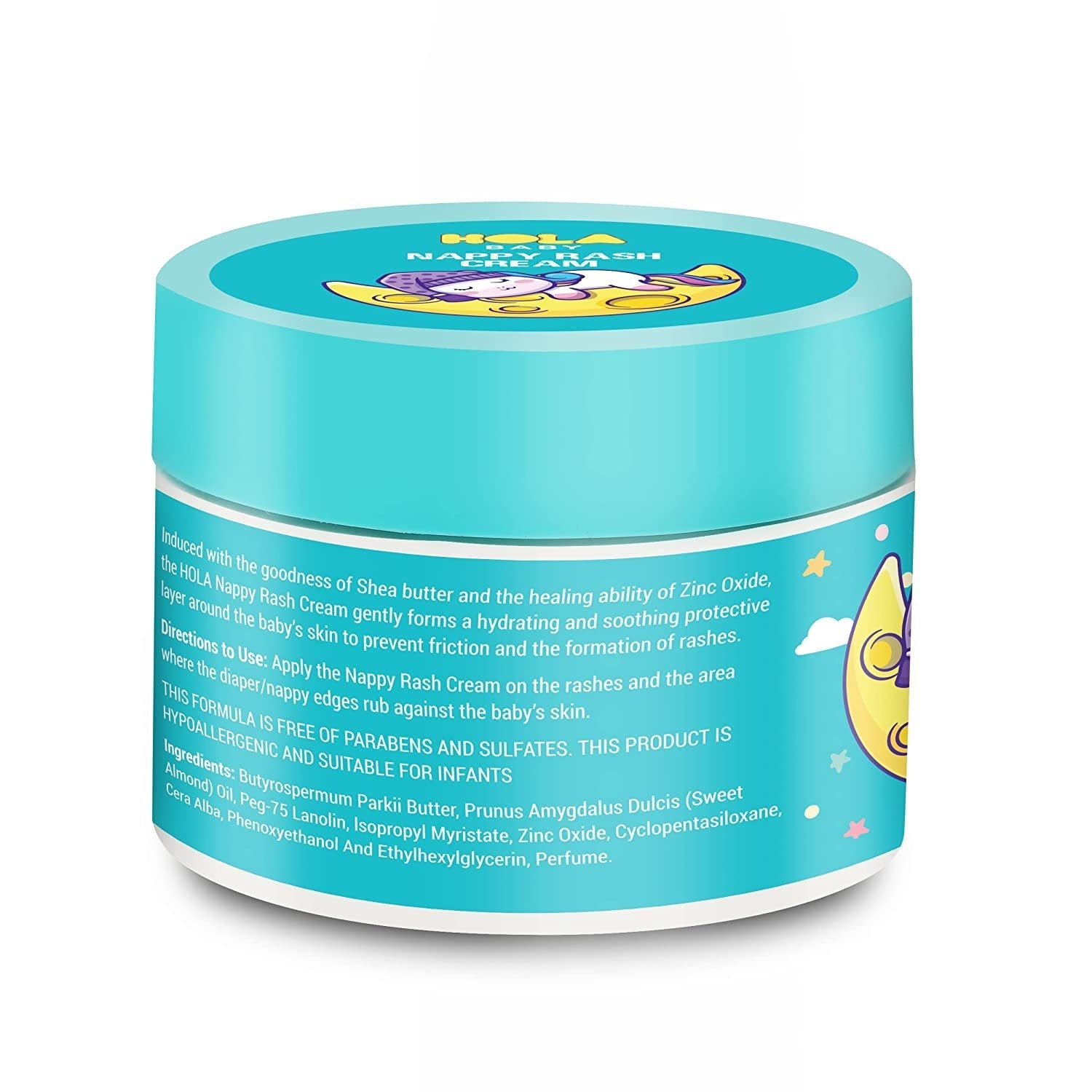 HOLA Cosmetics Nappi cream for babies 50G