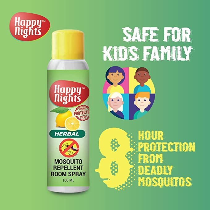 Mosquito repellent spray | Happy nights