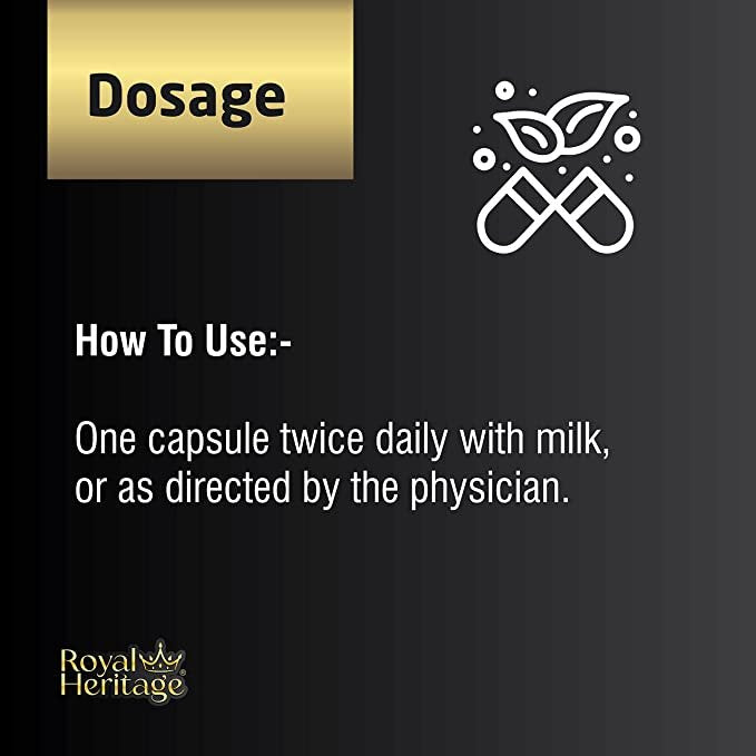 Royal Heritage Shilajit Capsules - 30 capsules per pack