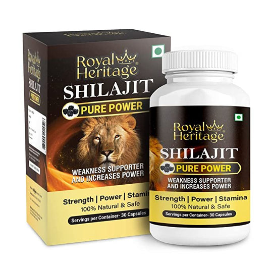 Royal Heritage Shilajit Capsules - 30 capsules per pack