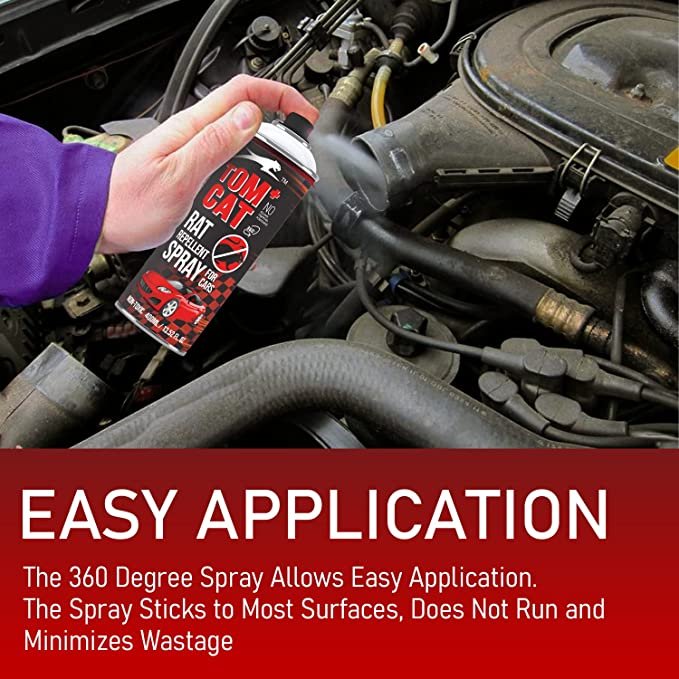 Tom Cat No Entry Rat Repellent Spray for Car 200ML