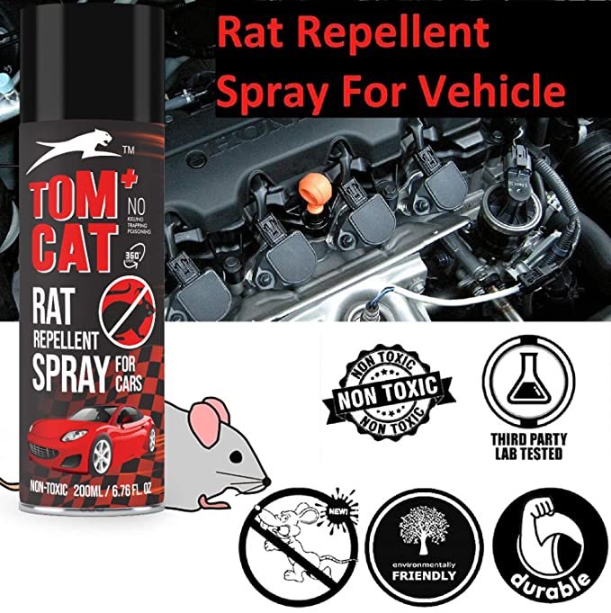 Tom Cat No Entry Rat Repellent Spray for Car 200ML