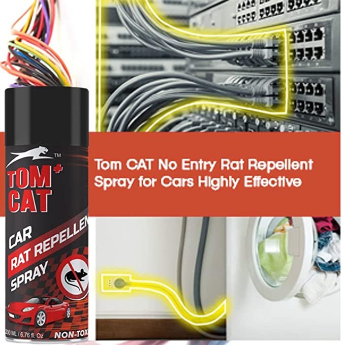 Tom Cat No Entry Rat Repellent Spray for Car 200ML
